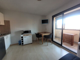 Vente Appartement Résidence fermée avec Piscine Le Clos Catalan Studio Cabine 22,40m2 parking. A 2 pas du Centre Plage. Argeles sur mer