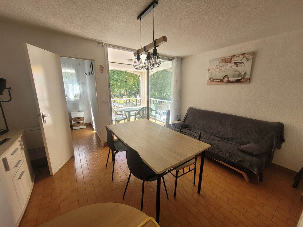 Vente Appartement Résidence Plein Sud 1er étage appartement T2 Cabine 34m2 Terrasse Parking Argeles sur mer
