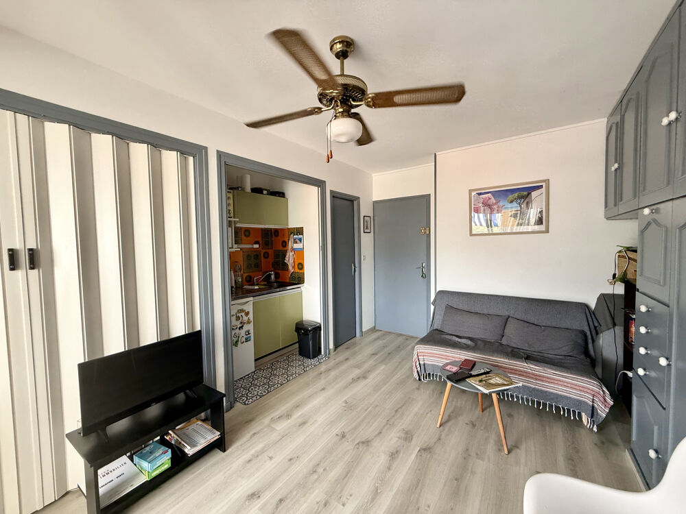 STUDIO CABINE de 21,91 m2 - TERRASSE & ASCENSEUR - ARGELES-SUR-MER PLAGE