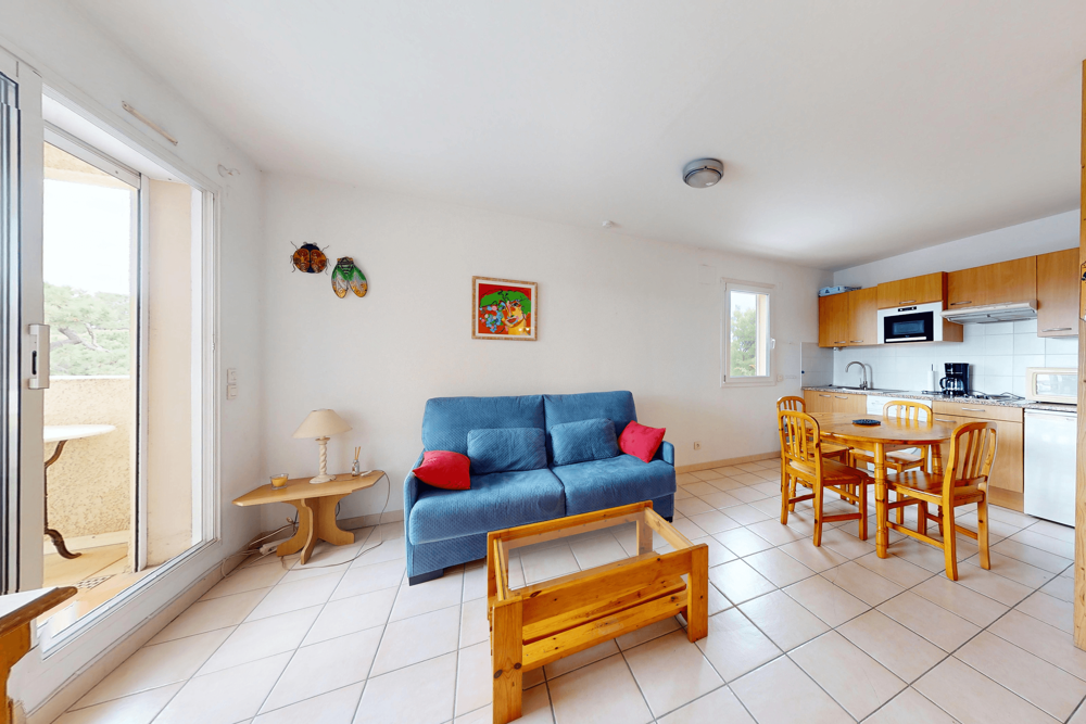 Vente Appartement À deux pas de la plage   T2 de 32m2 avec balcon, climatisation et vue sur les Albères ! Argeles sur mer
