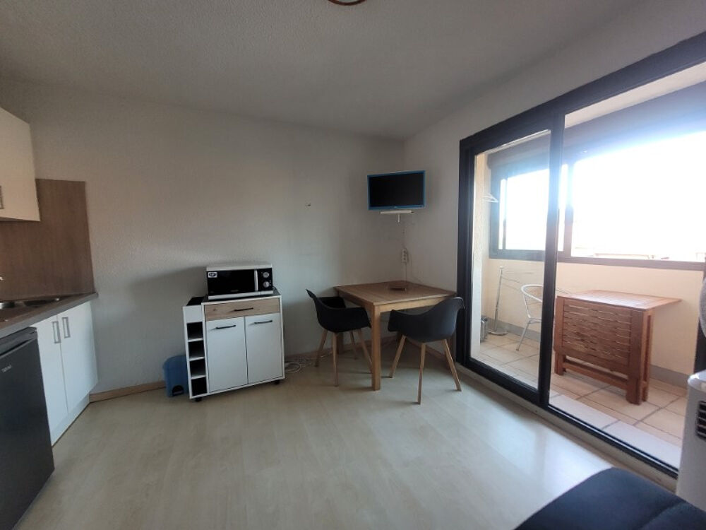 Vente Appartement Résidence fermée avec Piscine Le Clos Catalan Studio Cabine 22,40m2 parking. proche Centre Plage. Argeles sur mer