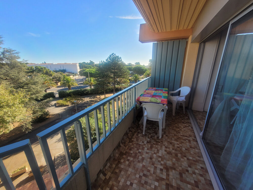 Vente Appartement A 2 pas du Centre Plage - Résidence Le Pic au 2ème étage avec ascenseur Appartement T2 Cabine 47m2 Terrasse Argeles sur mer