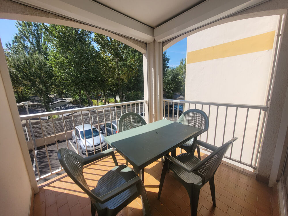 Vente Appartement Résidence Plein Sud 1er étage appartement T2 Cabine 34m2 Terrasse Parking Argeles sur mer