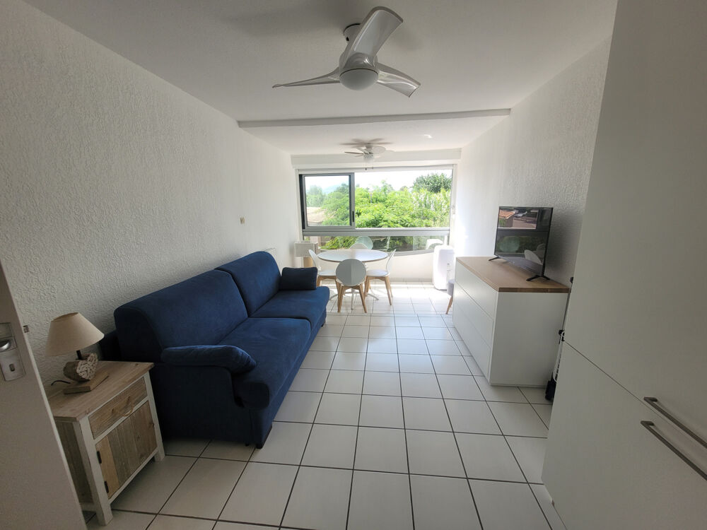 Vente Appartement Argelès Plage Sud Résidence de Standing sécurisée avec Piscine Gardien Appartement T2 rénové 1er étage Argeles sur mer