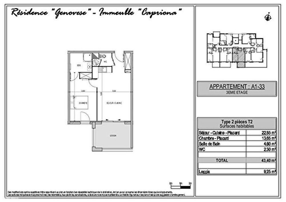 Vente Appartement T2 VUE MER RÉCENT TERRASSE - ASPRETTO AJACCIO Ajaccio