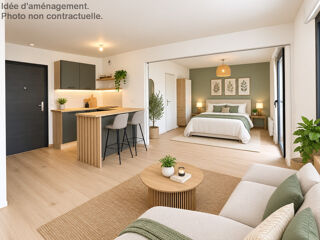  Appartement à vendre 1 pièce 31 m²