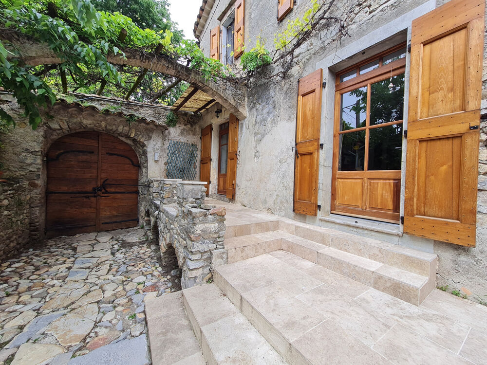 Maison de village avec piscine