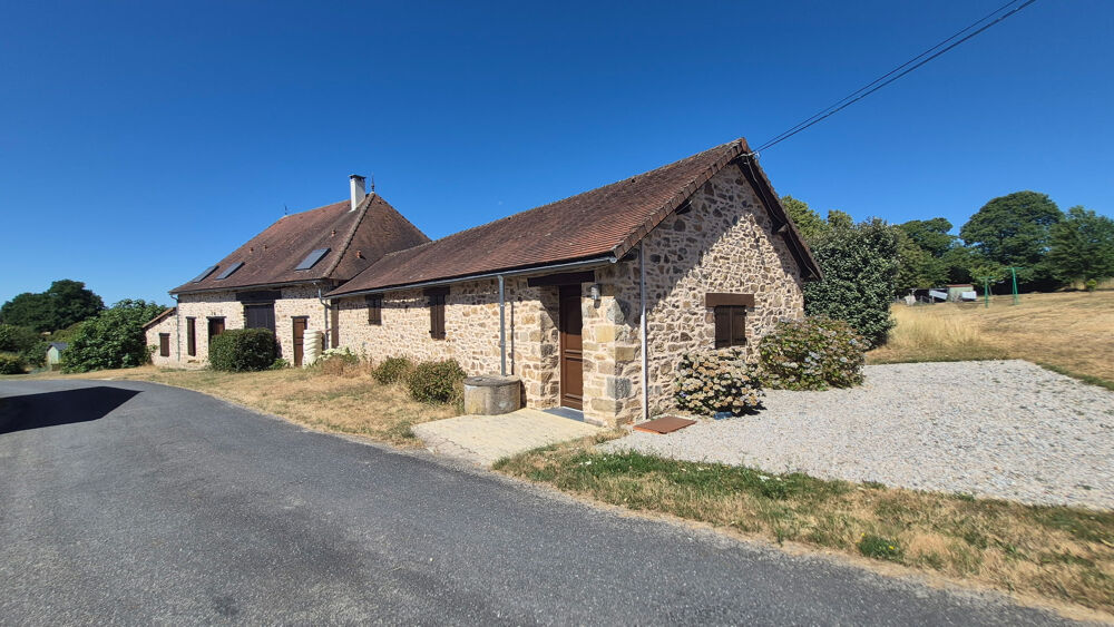 Ancienne grange de caractère rénovée avec gîte indépendant 276 m2 Entre Limoges et Brive-la-Gaillarde