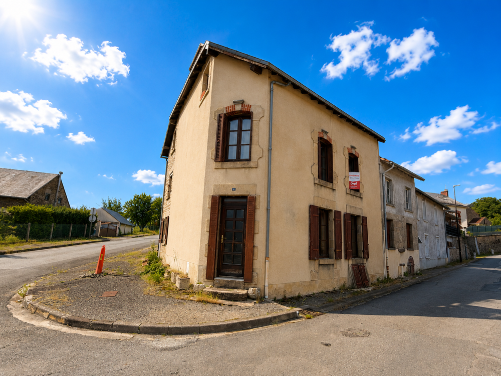 Maison de Bourg à Saint-Sulpice-Laurière