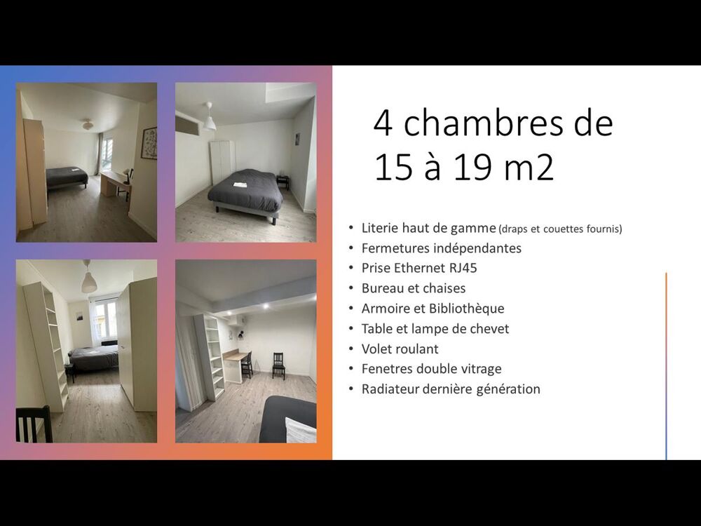 location Appartement - 5 pice(s) - 85 m Saint-tienne (42000)