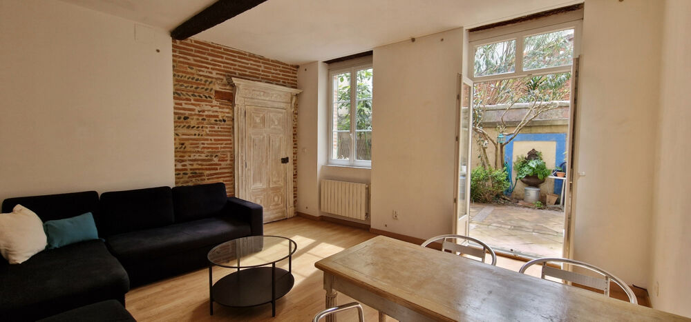 Location Appartement Les Carmes - Appartement meubl de caractre avec jardin Toulouse