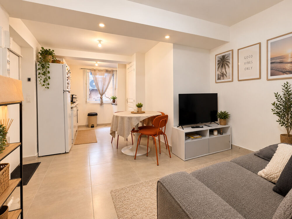 Vente Appartement TOULON CENTRE-VILLE   T2 RÉNOVÉ ET MEUBLÉ   LOCATAIRE EN PLACE Toulon