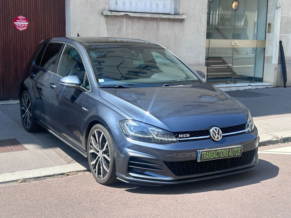 Golf 2.0 TDI 184 FAP DSG7 GTD 2017 occasion 78000 Versailles