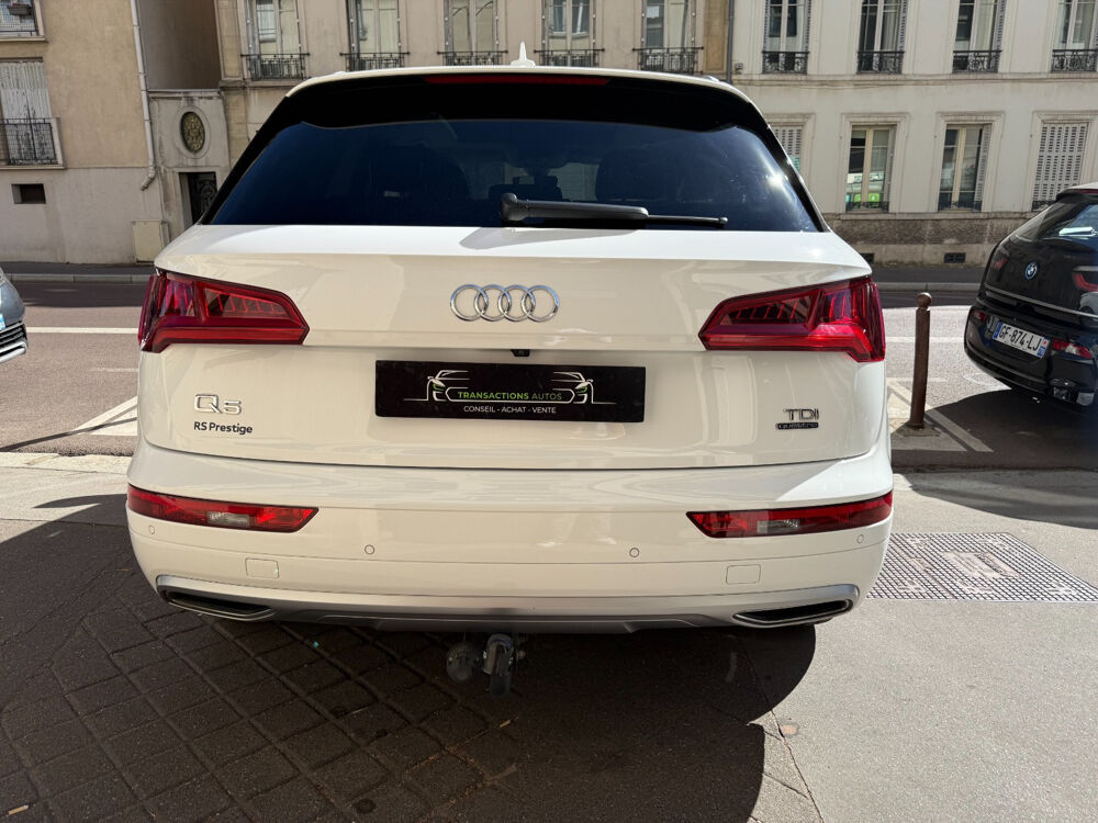 Q5 2.0 TDI 190 S tronic 7 Quattro Design Luxe 2018 occasion 78000 Versailles