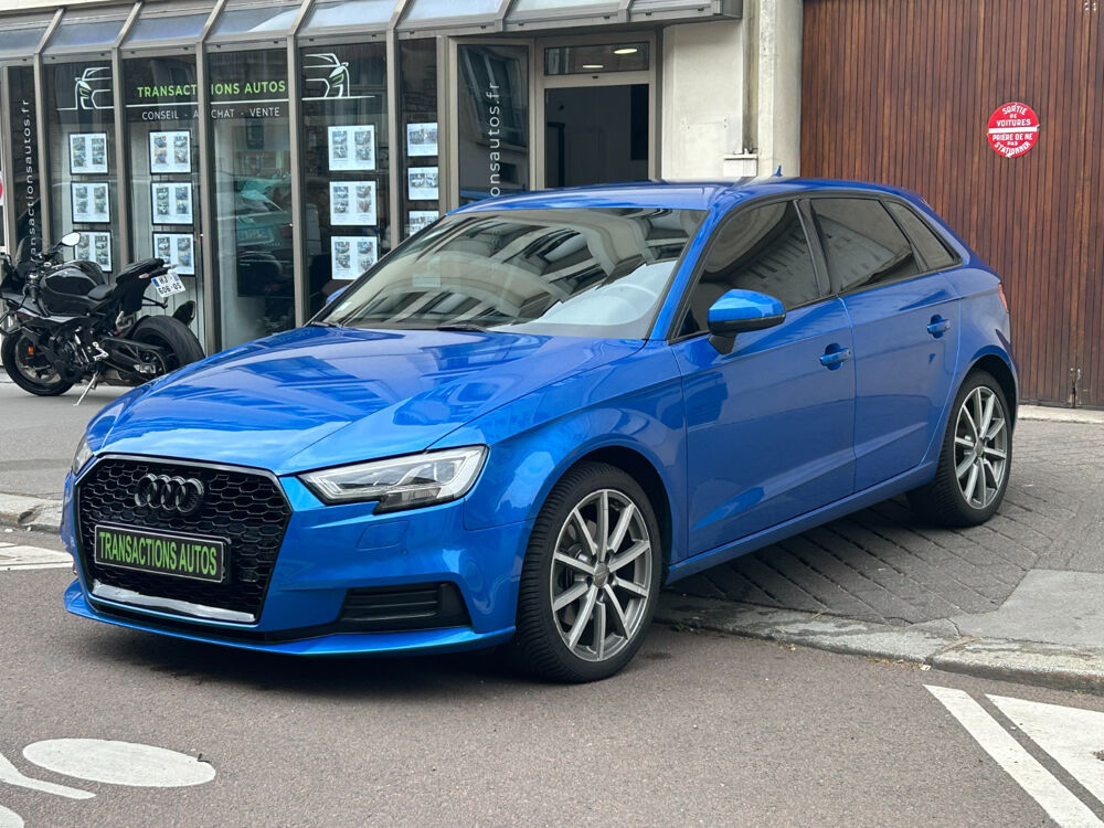 A3 Sportback 2.0 TFSI 190 S tronic 7 Design Luxe 2018 occasion 78000 Versailles