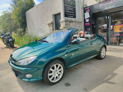 Peugeot 206 CC 1.6i 16V Roland Garros 2003 occasion Bouc-Bel-Air 13320