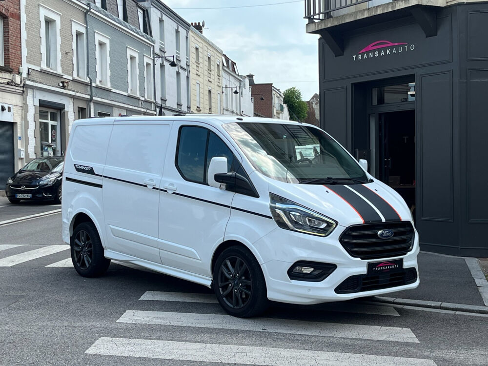 Transit Custom TRANSIT CUSTOM FOURGON 290 L1H1 2.0 ECOBLUE 170 S&S BVA SPOR 2019 occasion 59400 CAMBRAI