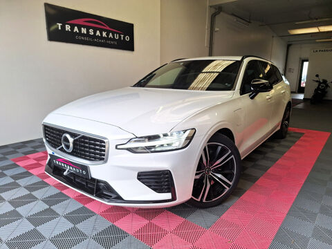 Volvo V60 T8 Twin Engine 303 ch + 87 ch Geartronic 8 R-Design 2020 occasion Challans 85300
