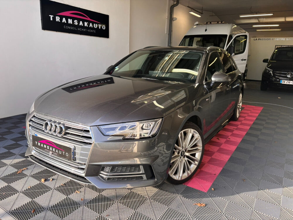 A4 Avant 2.0 TDI ultra 190 S tronic 7 S line 2018 occasion 85300 Challans