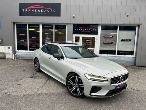 Volvo S60 T8 Twin Engine 303 + 87 ch Geartronic 8 R-Design 2020 occasion Chamb&eacute;ry 73000