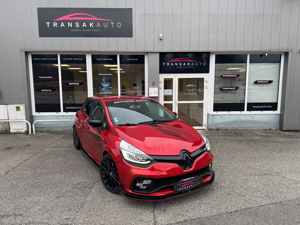 Clio IV Clio 1.6 Turbo 220 EDC RS Trophy 2018 occasion 73000 Chambéry