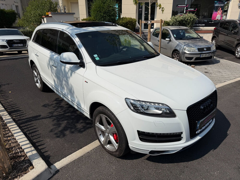 Q7 3.0 V6 TDI 245 Clean DPF Quattro S Line Tiptronic A 7 pl 2012 occasion 77177 BROU SUR CHANTEREINE