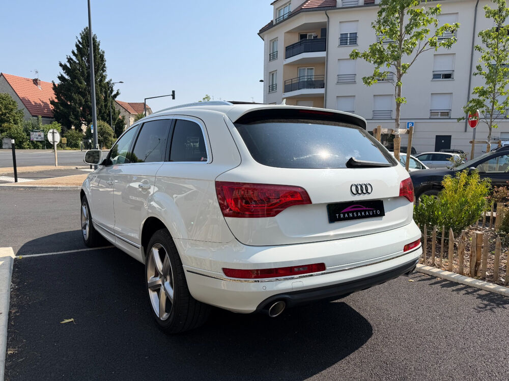 Q7 3.0 V6 TDI 245 Clean DPF Quattro S Line Tiptronic A 7 pl 2012 occasion 77177 BROU SUR CHANTEREINE