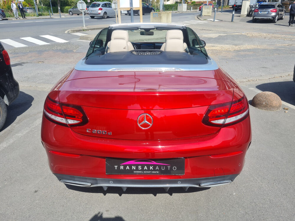 Classe C Cabriolet 200 d 9G-Tronic AMG Line 2019 occasion 77177 BROU SUR CHANTEREINE