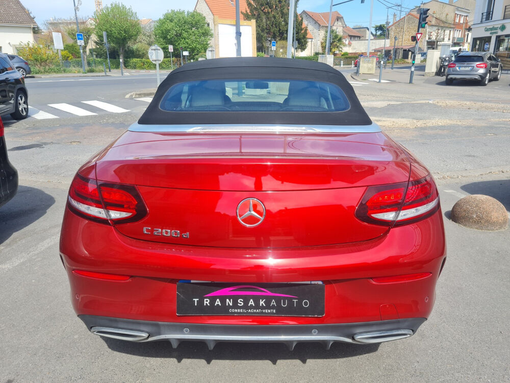 Classe C Cabriolet 200 d 9G-Tronic AMG Line 2019 occasion 77177 BROU SUR CHANTEREINE