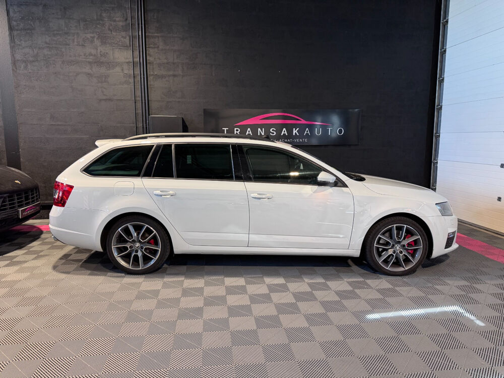 Octavia Combi 2.0 TDI 184 ch FAP RS 2015 occasion 77250 Moret Loing Orvannes