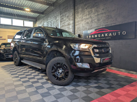 Ford Ranger RANGER DOUBLE CABINE 3.2 TDCi 200 4X4 BVA6 LIMITED BLACK EDI 2018 occasion Moret Loing Orvannes 77250