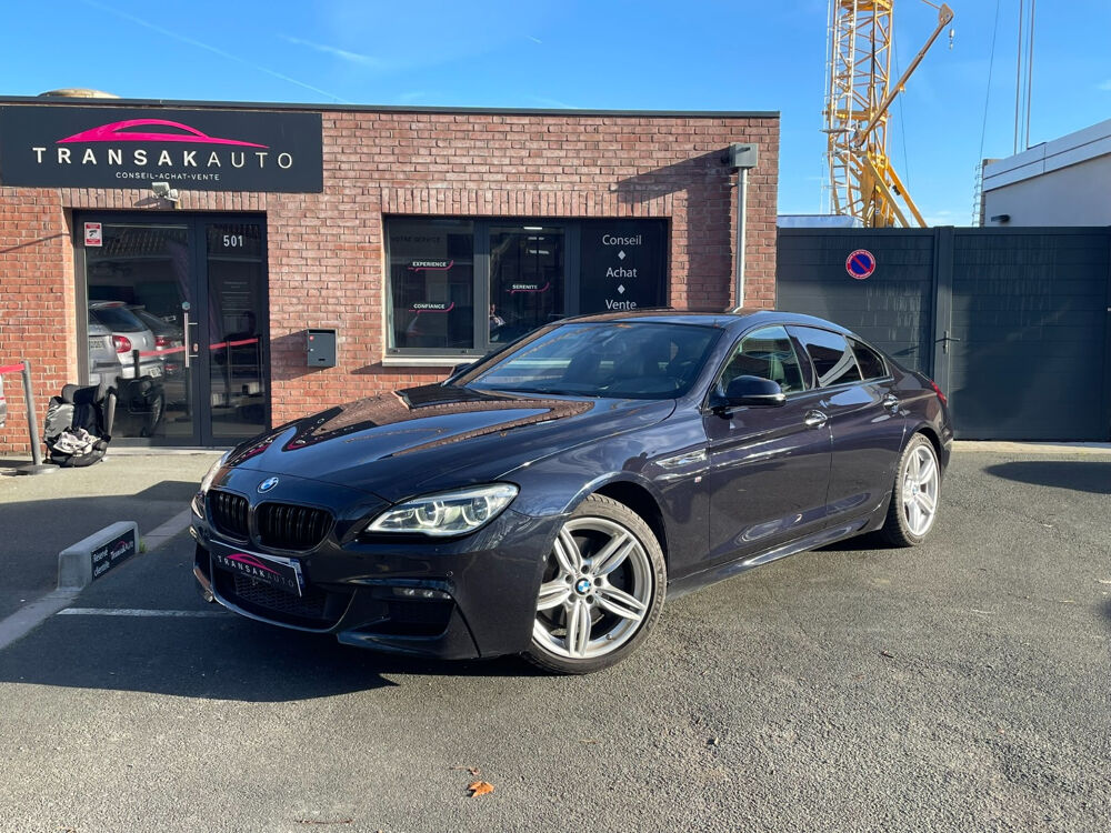 S&eacute;rie 6 Gran Coup&eacute; 640d xDrive 313 ch M Sport A 2015 occasion 59118 Wambrechies