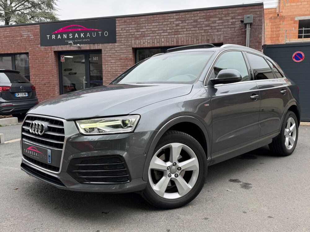 Q3 2.0 TDI 184 ch S tronic 7 Quattro S line 2017 occasion 59118 Wambrechies