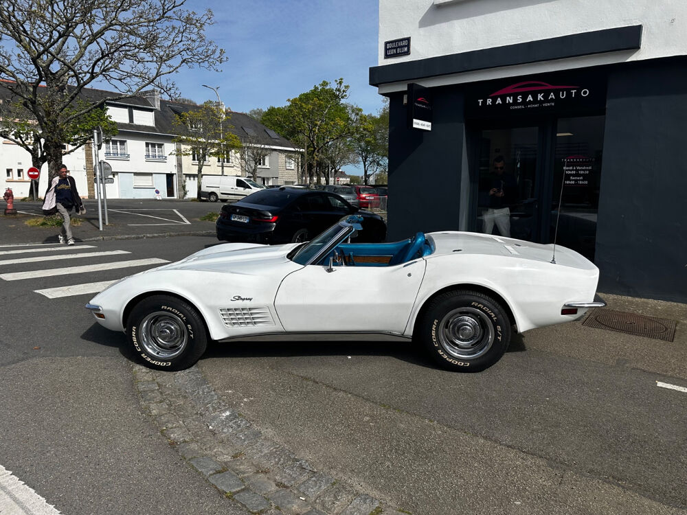 Corvette V8 350 STINGRAY 1970 occasion 56100 LORIENT