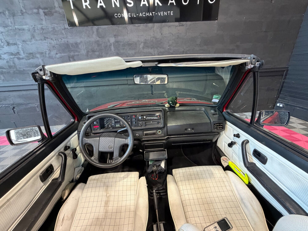 Golf Cabriolet 1.8 90ch 1990 occasion 34130 Valergues