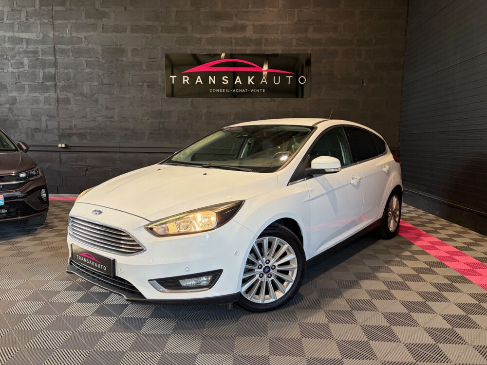 Focus 1.0 EcoBoost 125 S&S Titanium 2018 occasion 34130 Valergues