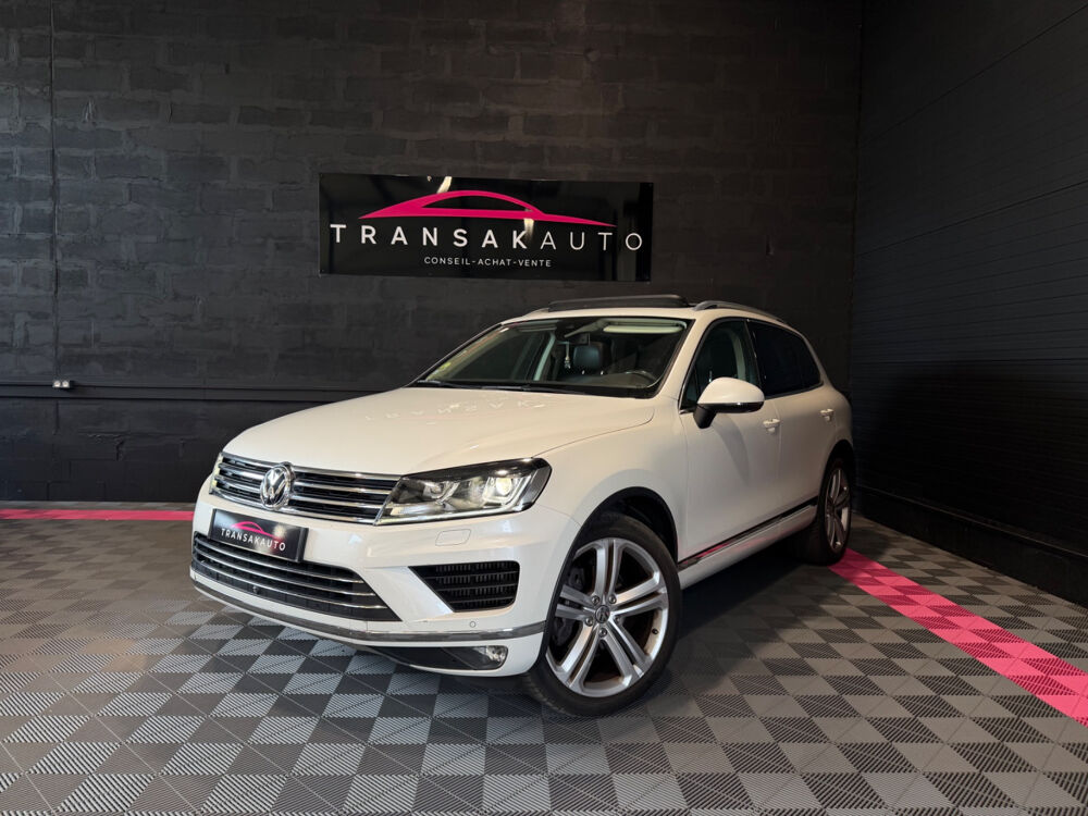 Touareg 3.0 V6 TDI 262 BMT Tiptronic 8 4Motion Carat 2015 occasion 34130 Valergues
