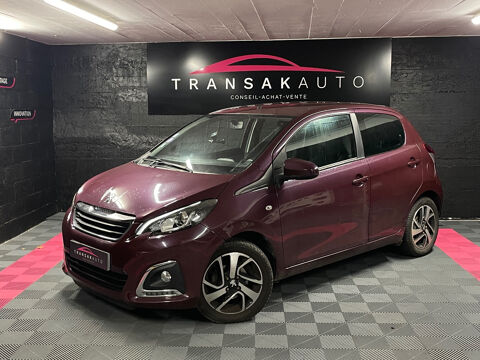 Peugeot 108 1.2 PureTech 82ch BVM5 Allure 2017 occasion Lyon 69008