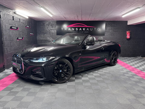 BMW S&eacute;rie 4 Cab 420i 184 ch BVA8 M Sport 2022 occasion Lyon 69008