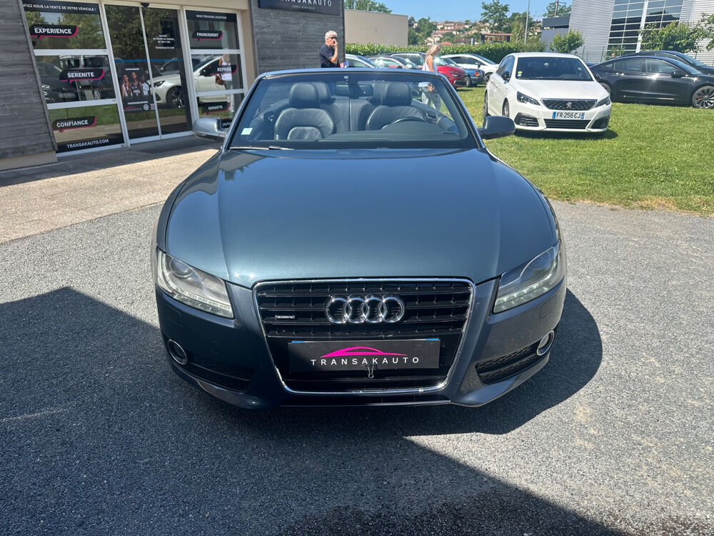 A5 Cabriolet V6 3.0 TDI 240 DPF Quattro Ambition Luxe S tron 2009 occasion 71680 Cr&ecirc;ches-sur-Sa&ocirc;ne