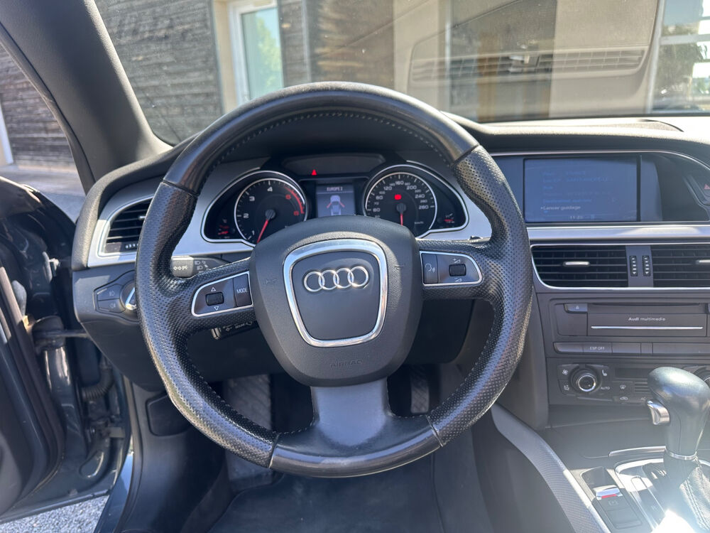 A5 Cabriolet V6 3.0 TDI 240 DPF Quattro Ambition Luxe S tron 2009 occasion 71680 Cr&ecirc;ches-sur-Sa&ocirc;ne