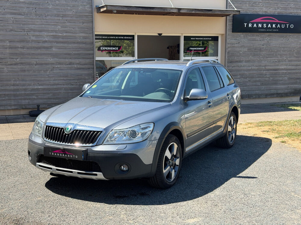 Octavia Combi 2.0 TDI 140 4x4 CR FAP Scout Plus 2012 occasion 71680 Cr&ecirc;ches-sur-Sa&ocirc;ne