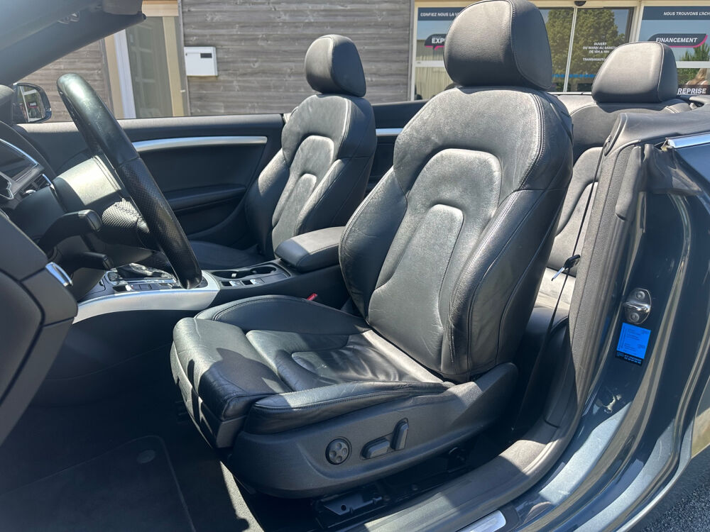 A5 Cabriolet V6 3.0 TDI 240 DPF Quattro Ambition Luxe S tron 2009 occasion 71680 Cr&ecirc;ches-sur-Sa&ocirc;ne