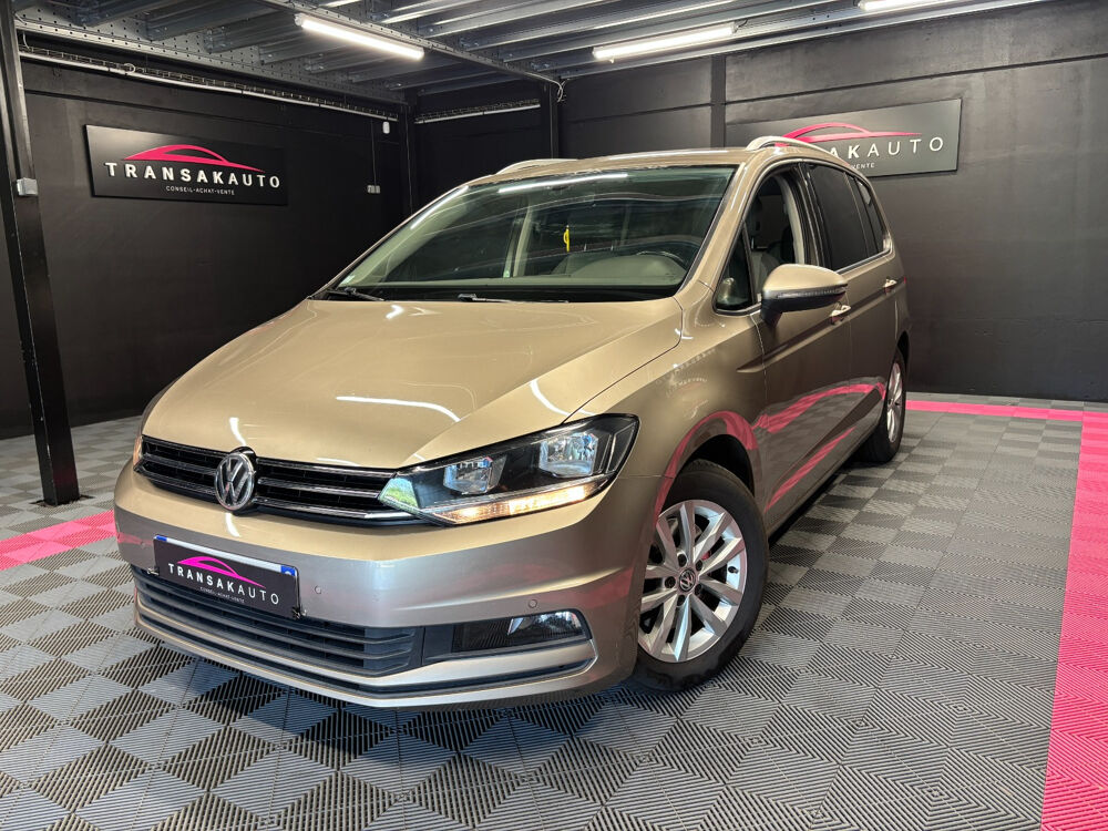 Touran 1.6 TDI 115 BMT 7pl Confortline Business 2017 occasion 78200 mantes la jolie