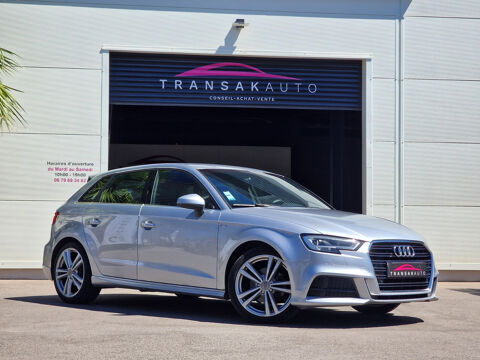 Audi A3 Sportback 1.5 TFSI CoD 150 S tronic 7 S Line 2018 occasion SAINT JEAN DE VEDAS 34430