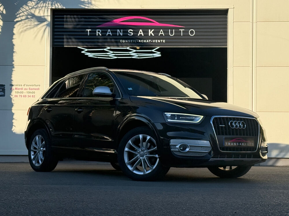 Q3 2.0 TDI 177 ch Quattro Ambition Luxe S tronic 7 2012 occasion 34430 SAINT JEAN DE VEDAS