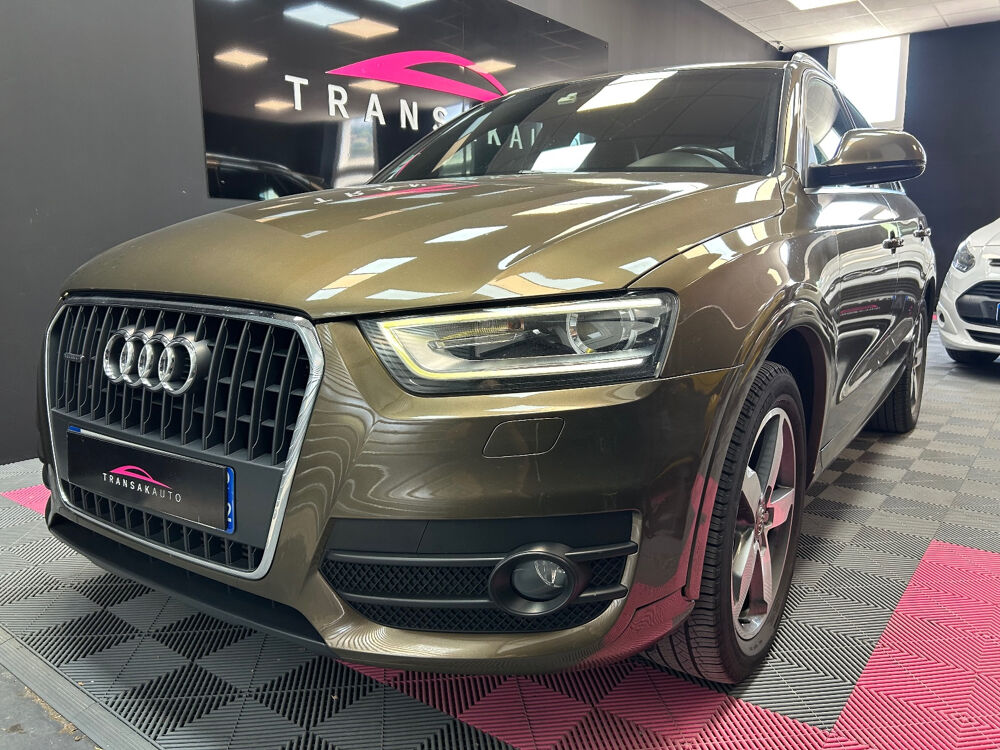 Q3 2.0 TDI 177 ch Quattro Ambition Luxe S tronic 7 2012 occasion 06700 Saint Laurent du Var
