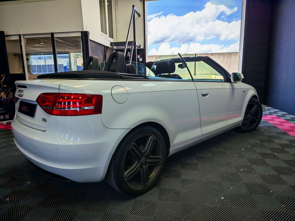 A3 Cabriolet 2.0 TDI 140 DPF S Line S-Tronic A 2011 occasion 06700 Saint Laurent du Var