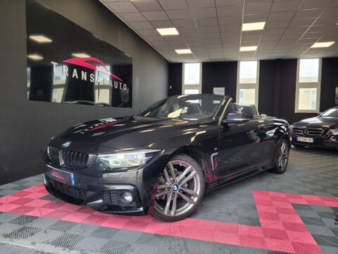 BMW S&eacute;rie 4 Cab 420i 184 ch BVA8 M Sport 2018 occasion Saint Laurent du Var 06700