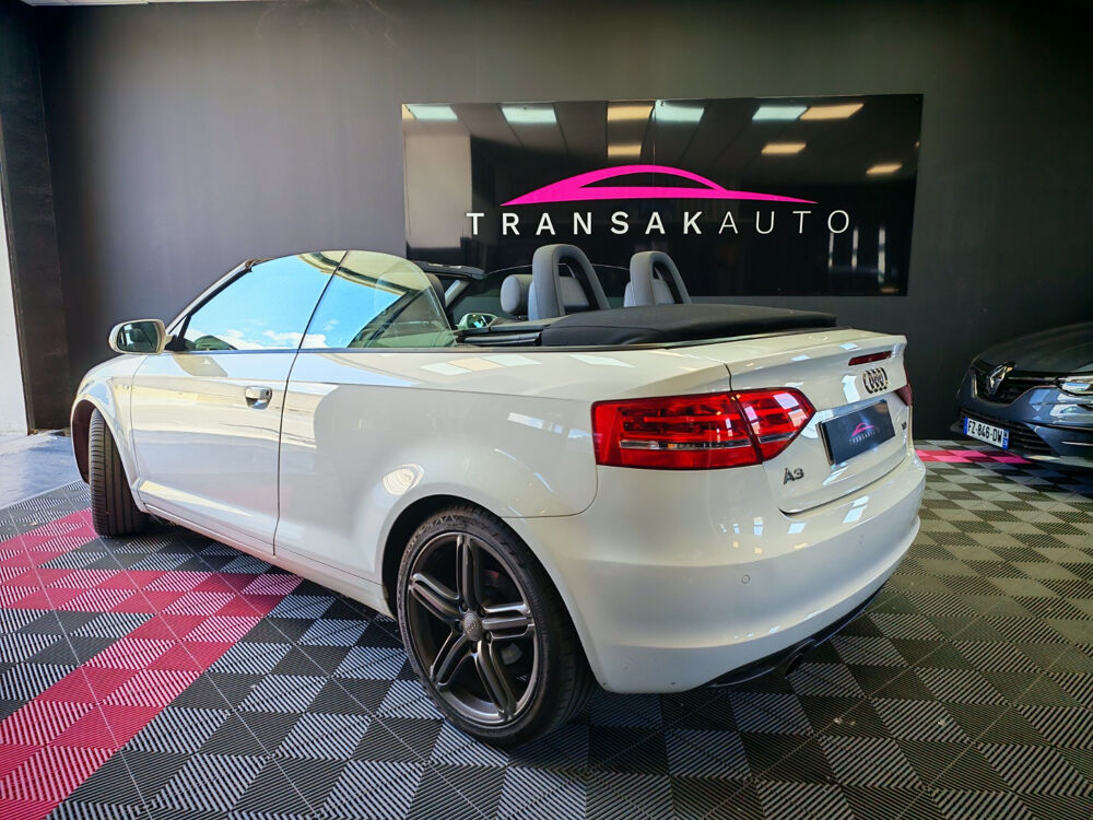 A3 Cabriolet 2.0 TDI 140 DPF S Line S-Tronic A 2011 occasion 06700 Saint Laurent du Var